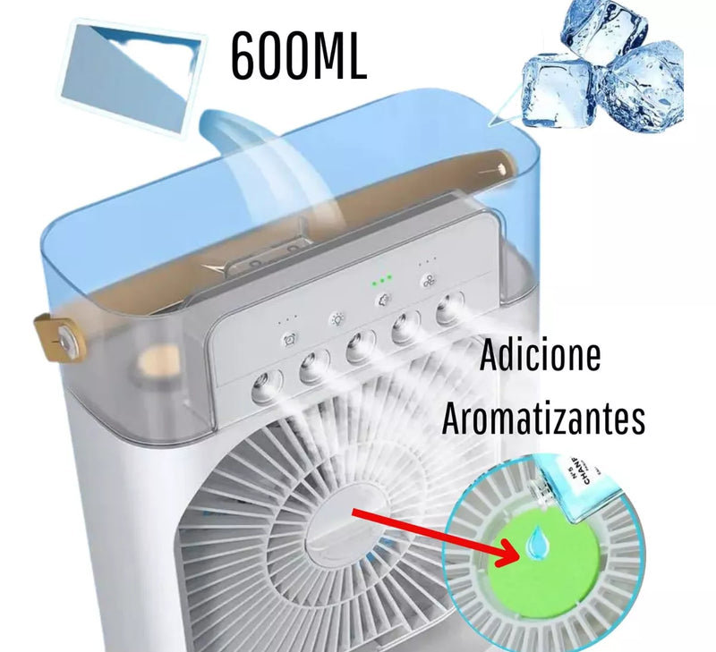 Climatizador 3 em 1 - Frescor portátil