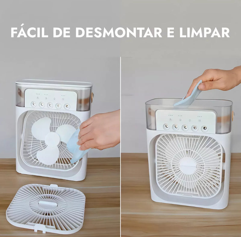 Climatizador 3 em 1 - Frescor portátil